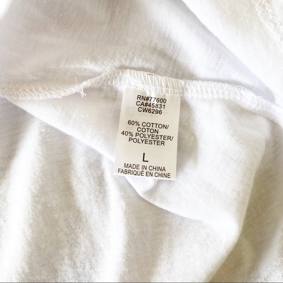 CHASER Grateful Dead Band Tee White Large NWT - Picture 6 of 9